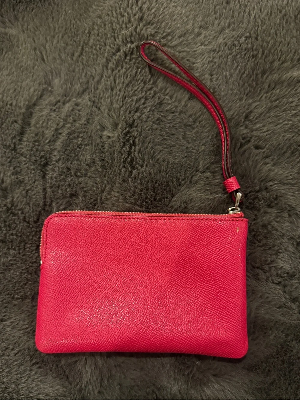 Coach Signature Crossbody Pink Wristlet Pouch 3 Piece Set